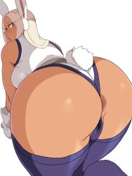 Rule 34 | 1girl, absurdres, ass, boku no hero academia, breasts, dark-skinned female, dark skin, highres, huge ass, large breasts, long hair, minakami (flyingman555), mirko