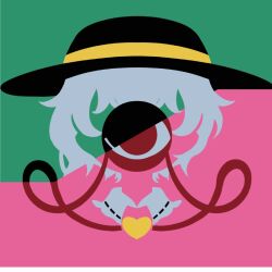 Rule 34 | black headwear, buttons, closed eyes, frilled shirt collar, frills, green background, grey hair, hat, heart, heart button, komeiji koishi, komeiji satori, limited palette, maskin mei, medium hair, minimalism, pink background, red eyes, siblings, simple background, sisters, third eye, touhou
