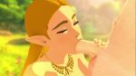 1boy 1girl 3d animated sound bare_shoulders black_eyes blonde_hair day erection closed_eyes fellatio green_eyes half-closed_eyes handjob hetero jewelry lips long_hair looking_at_another looking_up navel neck necklace nintendo nude oral outdoors penis pointy_ears princess_zelda solo_focus testicles the_legend_of_zelda the_legend_of_zelda:_breath_of_the_wild uncensored upper_body video video