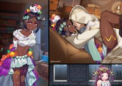 Rule 34 | atramada, fire emblem, fire emblem engage, fire emblem heroes, highres, kiran (fire emblem), kiss, loki (fire emblem), male kiran (fire emblem), nintendo, saliva, sex, shapeshifter, tagme, timerra (fire emblem), tricked into sex
