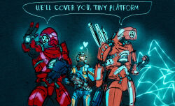 asymme3 english_text geth heart mass_effect_(series) mass_effect_3 robots speech_bubble tumblr