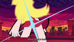 animated ass blonde_hair blood brief_(psg) city giant giantess long_hair nosebleed panties panty_&amp;_stocking_with_garterbelt panty_(psg) stocking_(psg) tagme underwear video