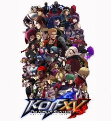 6+boys 6+girls adelheid_bernstein ainu_clothes andy_bogard angel_(kof) antonov_(kof) arm_behind_head artist_name asamiya_athena ash_crimson bike_shorts billy_kane blue_eyes blue_hair blue_mary bodysuit braid breasts brown_eyes brown_hair chinese_clothes chris_(kof) clark_still cleavage clenched_hands closed_eyes dark-skinned_female dark-skinned_male dark_skin darli_dagger dolores_(kof) dress duo_lon elisabeth_blanctorche eyepatch fatal_fury fingerless_gloves fire gato_(snk) geese_howard gloves goenitz green_hair grey_hair hachimaki hair_over_one_eye hair_ribbon haoumaru headband heidern highres isla_(kof) jacket japanese_clothes b._jenet joe_higashi k&#039;_(kof) k9999 kagura_chizuru kicking kim_kaphwan king_(snk) king_of_dinosaurs krohnen kukri_(kof) kula_diamond kusanagi_kyou large_breasts legs long_hair luong mature_(kof) maxima medium_breasts meitenkun midriff military military_uniform multiple_boys multiple_girls muscular muscular_male nakoruru nanakase_yashiro navel nikaidou_benimaru one_eye_closed open_clothes open_jacket open_mouth orochi_(kof) pants ponytail purple_hair ralf_jones ramon_(kof) red_hair ribbon robert_garcia rock_howard rugal_bernstein ryou_sakazaki ryuuko_no_ken samurai_spirits serious shermie_(kof) shijou_hinako shiranui_mai shirt shun&#039;ei snk sylvie_paula_paula tattoo terry_bogard the_king_of_fighters thighs twintails vanessa_(kof) whip white_hair wink wrestling_outfit yabuki_shingo yagami_iori yamazaki_ryuuji