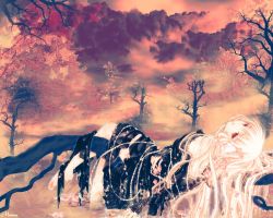 00s blonde_hair chii chobits hair_ornament hair_tubes long_hair tagme
