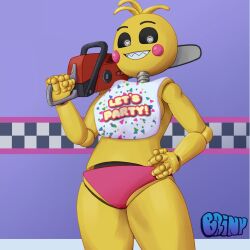 animatronic cupcake_(fnaf) five_nights_at_freddy&#039;s highres krita_(software) non-web_source saw toy_chica