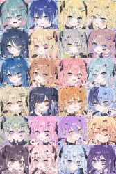 1other 25-ji_nightcord_de._(project_sekai) 6+boys 6+girls :d :o @_@ absurdres akiyama_mizuki aoyagi_touya aqua_bow aqua_eyes aqua_hair aqua_hood asahina_mafuyu azusawa_kohane bandaid bandaid_on_cheek bandaid_on_face bandaid_on_finger bandaid_on_hand black_bow black_collar black_hair black_jacket black_nails blonde_hair blue_bow blue_eyes blue_hair blue_hood bow brother_and_sister brown_eyes brown_hair brown_hood claw_pose closed_mouth collar colored_inner_hair commentary crossed_bangs double-parted_bangs ear_piercing facial_mark fang finger_to_cheek fingers_to_cheeks frilled_collar frills gradient_hair green_eyes grey_eyes grey_hair grey_hood hair_bow hair_ornament hairclip hanasato_minori hand_on_own_cheek hand_on_own_face hands_on_own_cheeks hands_on_own_face hatsune_miku heart heart_collar heart_facial_mark heart_hair_ornament highres hinomori_shiho hinomori_shizuku hood hood_down hooded_jacket hoshino_ichika_(project_sekai) index_fingers_raised index_fingers_together jacket kagamine_len kagamine_rin kaito_(vocaloid) kamishiro_rui kiritani_haruka kusanagi_nene leo/need_(project_sekai) long_hair long_sleeves looking_at_viewer mochizuki_honami momoi_airi more_more_jump!_(project_sekai) multicolored_hair multiple_boys multiple_girls nail_polish ootori_emu open_mouth orange_eyes pale_skin paw_pose piercing pink_bow pink_eyes pink_hair pink_hood plaid_clothes portrait project_sekai puffy_long_sleeves puffy_sleeves purple_bow purple_hood raised_eyebrows shinonome_akito shinonome_ena shiraishi_an short_hair siblings sisters smile split-color_hair spoken_animal streaked_hair sweat swept_bangs symbol-only_commentary teeth tenma_saki tenma_tsukasa tongue tongue_out touyu_1210 twins twintails two-tone_hair two_side_up upper_teeth_only v vivid_bad_squad_(project_sekai) vocaloid wonderlands_x_showtime_(project_sekai) x_hair_ornament yellow_bow yellow_eyes yellow_hood yoisaki_kanade