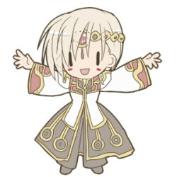 Rule 34 | 1boy, blonde hair, blush stickers, brown coat, brown pants, brown shoes, chibi, chibi only, circlet, coat, commentary request, dated commentary, full body, gold trim, high priest (ragnarok online), long sleeves, looking at viewer, lowres, male focus, multicolored coat, open mouth, outstretched arms, pants, ragnarok online, red coat, sharari, shoes, short hair, simple background, smile, solo, spread arms, standing, two-tone coat, white background, white coat, | |