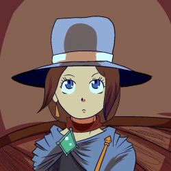 1boy 1girl ace_attorney ahegao animated ass baton blue_eyes boots bouncing_breasts breasts brown_hair cell_(dragon_ball) cellabsorb_(artist) cleft_of_venus consensual_vore crossover dragonball_z gloves hat large_breasts magic magician masturbation monster nipples nude pussy scarf stage tail tail_vore top_hat trucy_wright uncensored video vore