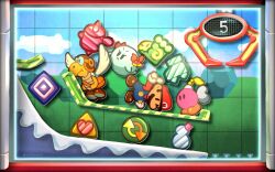 Rule 34 | artist name, bombette, bow (paper mario), brown footwear, facial hair, highres, maribou (supermaribou), mario, mario (series), mustache, nintendo, paper mario, paper mario (character), paper mario 64, parakarry, shoes, signature, wings
