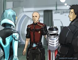 1other commander_shepard commander_shepard_(male) dakkun39 edi_(mass_effect) mass_effect_(series) n7_armor npc_(mass_effect) tumblr tumblr_username