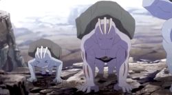 1girl animated animated_gif bea_(pokemon) belt bow championship_belt exercising extra_arms game_freak gen_1_pokemon gym_challenge_uniform gym_leader hair_bow lowres machamp machoke machop nintendo outdoors pokemon pokemon:_twilight_wings pokemon_(anime) pokemon_(creature) push-ups rock sweat training white_hair