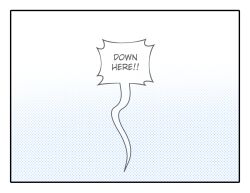 Rule 34 | border, commentary, english commentary, english text, highres, merryweather, no humans, original, ryuuxin, shouting, speech bubble, text-only page, text focus, white background, white border