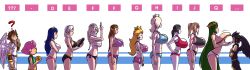2boys 6+girls ? absurdres animal_crossing axel-rosered bandages bandages_around_chest between_breasts bikini black_hair blonde_hair blue_hair breast_envy breast_lift breasts brown_hair bust_chart character_request closed_eyes colored_skin cross crossover crown dark_pit face_between_breasts fire_emblem gigantic_breasts green_hair head_between_breasts highres huge_breasts kid_icarus large_breasts long_hair lucina_(fire_emblem) mario_(series) metroid multiple_boys multiple_crossover multiple_girls nintendo palutena pink_hair pointy_ears ponytail princess_peach princess_zelda robin_(female)_(fire_emblem) robin_(fire_emblem) rosalina samus_aran sheik standing super_mario_bros._1 super_mario_galaxy super_smash_bros. swimsuit the_legend_of_zelda very_long_hair villager_(animal_crossing) white_hair white_skin wii_fit wii_fit_trainer wii_fit_trainer_(female)