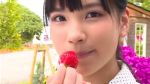 1girl animated asian black_hair cream eating food fruit looking_at_viewer photo_(medium) smile strawberry video video