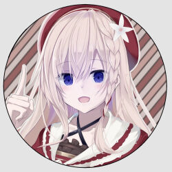 1girl blonde_hair dorothea_viehmann_(grimms_notes) grimms_notes highres iumi_urura solo tagme