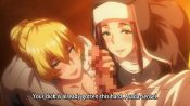 1boy 2girls animated anime_screenshot ass_grab blonde_hair bouncing_breasts breasts censored cooperative_fellatio cum cum_in_pussy doggystyle earrings fellatio ffm_threesome from_behind group_sex handjob hazama_eri highres huge_breasts jewelry leg_lift licking licking_penis mature_female meikoku_gakuen_jutai_hen meikoku_gakuen_jutai_hen:_onegaishimasu......_sensei_no_seieki_de,_watashi-tachi_wo_tasukete_hoshiin_desu! multiple_girls nijou_shizue nipples nun office_lady on_table oral paizuri penis sex sex_from_behind sound subtitled table tagme teacher teamwork_(sexual) threesome vaginal video watermark