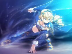 1girl artist_request blonde_hair character_request copyright_request kizaia_hinokami princess source_request tagme
