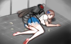 1girl artist_request bestiality bug fly bug sex tagme
