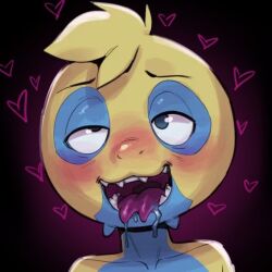 1boy ahegao apis blonde_hair blue_eyes blush drooling dunsparce fangs forked_tongue furry gen_2_pokemon male_focus monster_boy nintendo pokemon pokemon_(creature) sharp_teeth shota solo teeth tongue tongue_out