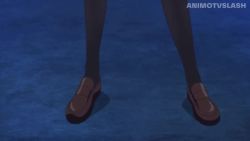 1boy 1girl animated chocolate gift giving komi-san_wa_komyushou_desu komi_shouko night outdoors running sound tadano_hitohito tagme video