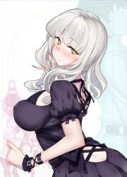 1girl artist_request ass ass_cutout breasts butt_crack carmilla_(fate) clothing_cutout fate/grand_order fate_(series) large_breasts