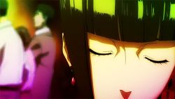 1girl animated animated_gif brown_eyes brown_hair female_focus lowres mardock_scramble rune_balot solo