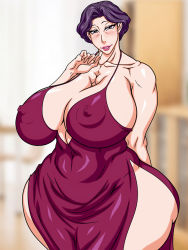 ass breasts huge_ass huge_breasts mature_female wide_hips zensyuui