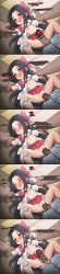1boy 1girl 5koma absurdres age_difference arms_up bar_censor black_hair blue_eyes blush bow breasts bukkake censored closed_eyes closed_mouth clothes_lift collarbone comic crying cum cum_in_pussy cum_on_body cum_on_breasts cum_on_clothes cum_on_hair cum_on_legs cum_on_stomach cum_on_upper_body cum_overflow dark-skinned_male dark_skin drooling ejaculation empty_eyes english_text eyebrows eyelashes facial feet_out_of_frame functionally_nude hair_bow hetero highres huge_filesize imminent_penetration imminent_rape imminent_vaginal interracial loli long_hair long_image looking_afar looking_at_another looking_down luxuriou_s lying m_legs mesugaki mind_break multiple_views necktie nipples nose_blush on_back on_floor open_clothes open_mouth open_shirt original panties panties_around_leg penis pussy rape red_bow red_necktie red_skirt restrained saliva scared school_uniform sequential sex shirt short_sleeves size_difference skirt skirt_lift small_breasts spread_legs tears third-party_edit underwear vaginal veins veiny_penis watermark white_panties white_shirt wide_spread_legs