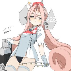 Rule 34 | 1girl, absurdres, bell, bigkwl, black one-piece swimsuit, breasts, coat, collar, drum (kancolle), garrison cap, gloves, grey eyes, hair between eyes, hair ornament, hair rings, hat, headgear, highleg, highleg one-piece swimsuit, highres, kantai collection, long hair, looking at viewer, metal collar, neck bell, one-piece swimsuit, pink hair, red hat, skull print, small breasts, smile, solo, star (symbol), star hair ornament, star ornament, swimsuit, swimsuit under clothes, thigh strap, thighhighs, very long hair, white coat, white gloves