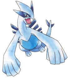 1990s_(style) creatures_(company) game_freak gen_2_pokemon legendary_pokemon lowres lugia nintendo no_humans official_art pokemon pokemon_(creature) pokemon_gsc retro_artstyle sugimori_ken