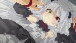 1boy 1girl 2022 20s animated anime_screenshot anus armpits ass back black_dress blank_eyes body_markings boku_wa_chiisana_succubus_no_shimobe breast_sucking breasts breasts_out censored cervix chloe_lilith_stella cleft_of_venus closed_eyes clothed_sex completely_nude continuous_ejaculation cowgirl_position cum cum_in_pussy cum_overflow demon_girl demon_horns demon_tail detached_sleeves dress ejaculation elbow_gloves english_text exploding_clothes frilled_dress frilled_thighhighs frills garter_straps girl_on_top gloves gluteal_fold grabbing_another&#039;s_breast groping hand_on_another&#039;s_head hand_on_another&#039;s_hip hand_on_another&#039;s_thigh hand_on_own_thigh hanging_breasts hetero heterochromia horns huge_ass internal_cumshot inverted_nipples kiss_kiss_drain licking_nipple loli long_hair long_sleeves looking_at_viewer lowres missionary naughty_face navel nipple_stimulation nipples no_bra no_panties nude one_eye_closed open_mouth outstretched_arms penis pointy_ears pussy pussy_juice red_eyes sex sidelocks small_breasts smile sound spread_legs squatting_cowgirl_position stomach straddling tagme tail tearing_up thick_thighs thigh_grab thighhighs thighs tongue tongue_out underboob undressing vaginal video white_dress white_gloves white_hair white_thighhighs wide_hips yellow_eyes