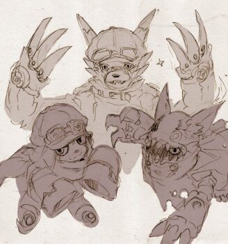 Rule 34 | appmon, digimon, digimon universe: appli monsters, garmmy, hackmon (appmon), logamon, offmon