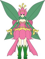 Rule 34 | digimon, digimon (creature), fairy, flower, highres, lilimon, lilimon x-antibody, monster girl, nail polish, petals, plant girl