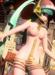 3d dancing female hatsune_miku nutsuki_suu project_diva project_diva_(series) swaying_hip tagme vocaloid