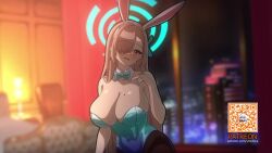 1boy 1girl acefish aftersex animal_ear_hairband animal_ears animated arm_grab ass asuna_(blue_archive) asuna_(bunny)_(blue_archive) bare_shoulders bed_sheet black_pantyhose blonde_hair blue_archive blue_eyes blue_halo blue_leotard blush breasts breasts_out cityscape clitoral_stimulation closed_eyes clothed_female_nude_male covered_navel dark-skinned_male dark_skin detached_collar fake_animal_ears fellatio grabbing_another&#039;s_breast groping hair_over_one_eye hairband halo hetero hotel_room implied_ejaculation indoors jellyfishjubilee large_breasts leotard long_hair mole mole_on_breast night nipples nude official_alternate_costume open_mouth oral pantyhose playboy_bunny pussy rabbit_ears sex sex_from_behind sheet_grab sitting sitting_on_lap sitting_on_person smile sound tagme teeth thighs video voice_actor window