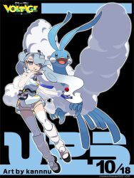 altaria blue_eyes blue_hair creatures_(company) flying_miku_(project_voltage) game_freak gen_3_pokemon hatsune_miku highres nintendo official_alternate_costume official_art pokemon pokemon_(creature) project_voltage see-through_clothes see-through_shorts shorts siirakannu twintails vocaloid