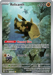 animal_focus anorith arita_mitsuhiro artist_name card_(medium) character_name closed_eyes closed_mouth company_name copyright_name copyright_notice english_text fish full_body gen_1_pokemon gen_3_pokemon gen_4_pokemon gen_5_pokemon huntail lumineon nintendo no_humans official_art pokemon pokemon_card pokemon_tcg relicanth shellder solo_focus third-party_source tirtouga tongue tongue_out trading_card underwater