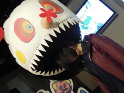 1girl black_hair charlotte cosplay photo_(medium) tagme ushijima_iiniku