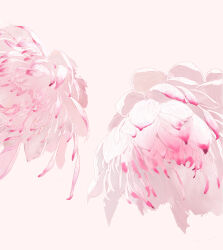 flower gradient_flower highres no_humans original petals pink_background pink_flower shadow simple_background still_life washanapple white_flower white_petals