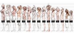 Rule 34 | 6+girls, amy sorel, annotated, bra, breasts, breasts day, bust chart, cassandra alexandra, chai xianghua, character request, cleavage, commentary request, flat chest, highres, hildegard von krone, isabella valentine, kawano takuji, large breasts, lineup, lingerie, medium breasts, multiple girls, namco, natsu (soulcalibur), official art, partially colored, ponytail, profile, pyrrha alexandra, seong mi-na, setsuka, sideboob, sketch, small breasts, sophitia alexandra, soul calibur, strapless, taki (soulcalibur), talim, tira (soulcalibur), tube top, underwear, underwear only, viola (soulcalibur), yan leixia