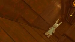1girl 3d aged_down animated blender_(medium) canopi clipping closed_eyes closed_mouth female_focus green_eyes loli looking_at_another made_in_abyss medium_hair nanachi_(made_in_abyss) open_mouth pee peeing rabbit_ears rabbit_girl rabbit_tail sitting solo standing tagme tongue video white_hair