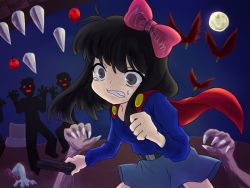 apple bird food fruit gender_request genderswap gun i_wanna_be_the_guy moon shicchan skirt spikes tagme the_kid weapon zombie