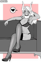 1girl boku_no_hero_academia breasts dark-skinned_female dark_skin large_breasts long_hair mirko