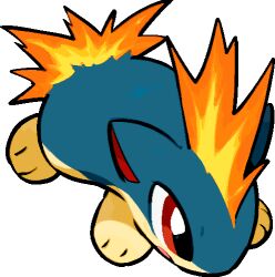 chibi gen_1_pokemon gen_2_pokemon kawaanago nintendo pokemon pokemon_(creature) quilava