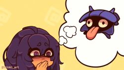 1boy 1girl age_difference animated bath breasts gen_1_pokemon hex_maniac_(pokemon) large_breasts nintendo nipples nude onee-shota pokemon pokemon_xy reach-around shellder shinki_art shota tagme video