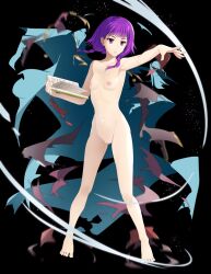 arikindows10 book breasts fire_emblem fire_emblem:_the_sacred_stones lute_(fire_emblem) magic nintendo nipples nude tagme tome torn_clothes