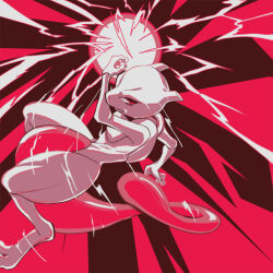 creatures_(company) energy_ball full_body game_freak gen_1_pokemon horns karasa_(tsukasa_yu) legendary_pokemon looking_at_viewer mewtwo nintendo no_humans pokemon pokemon_(creature) solo tail
