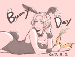 1girl 2017 carrot female_focus jyn_erso leotard rabbit_ears rabbit_tail rogue_one:_a_star_wars_story star_wars treetop0913k