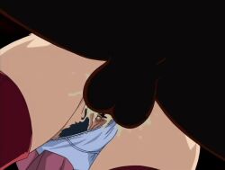 00s 1girl 2003 animated animated_gif ass clothed_sex clothing_aside cum cumdrip demon huge_ass nami_sos! panties panties_aside penis sex sex_from_behind tagme testicles underwear vaginal yamane_chisato