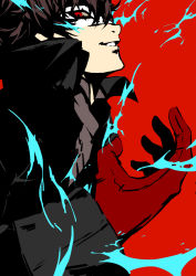 10s amamiya_ren black_hair club3 gloves highres mask persona persona_5 short_hair